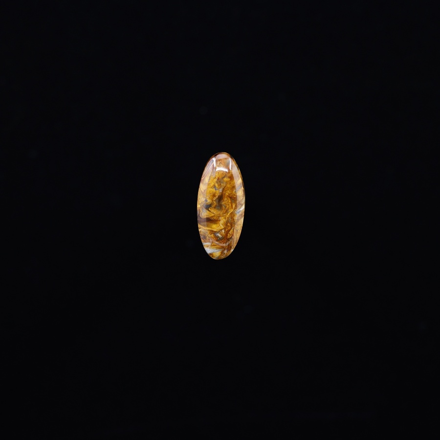 Golden Pietersite Oval Cabochon