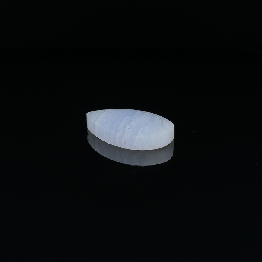 Blue Lace Agate Teardrop Cabochon