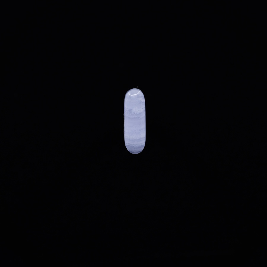 Blue Lace Agate Rectangle Cabochon