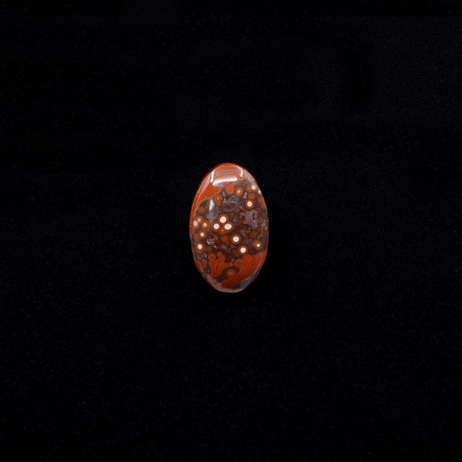 Poppy Jasper Oval Cabochon