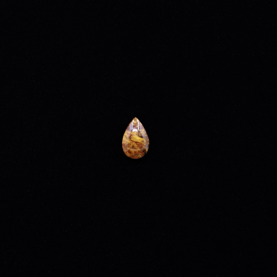 Golden Pietersite Small Teardrop Cabochon