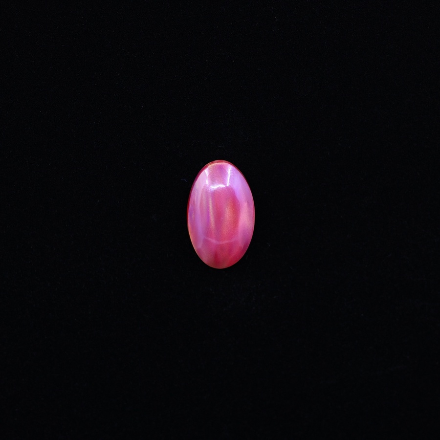 Aurora Opal Red Oval Cabochon
