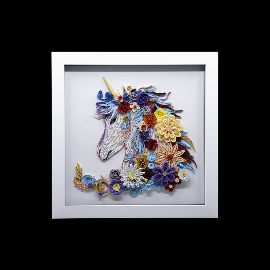 Magical Floral Unicorn