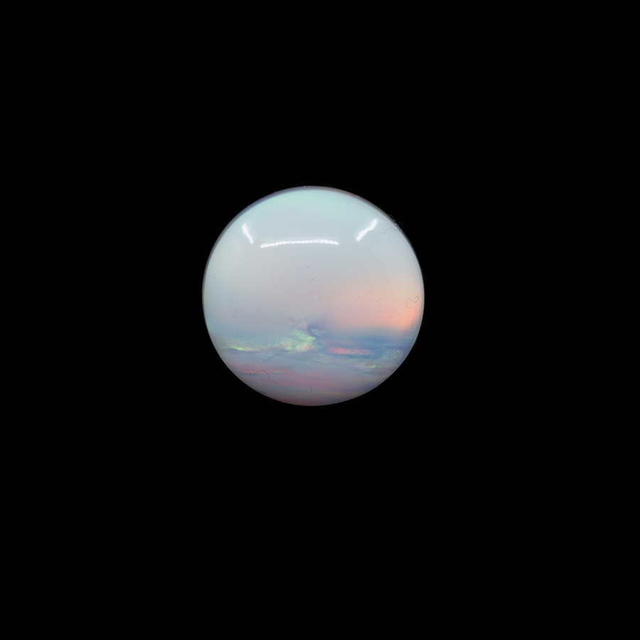 Aurora Opal Round Cabochon