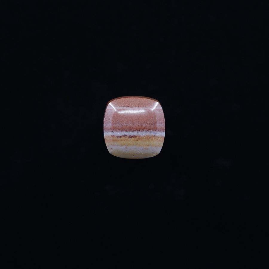 Sunset Jasper Cushion Cut Cabochon