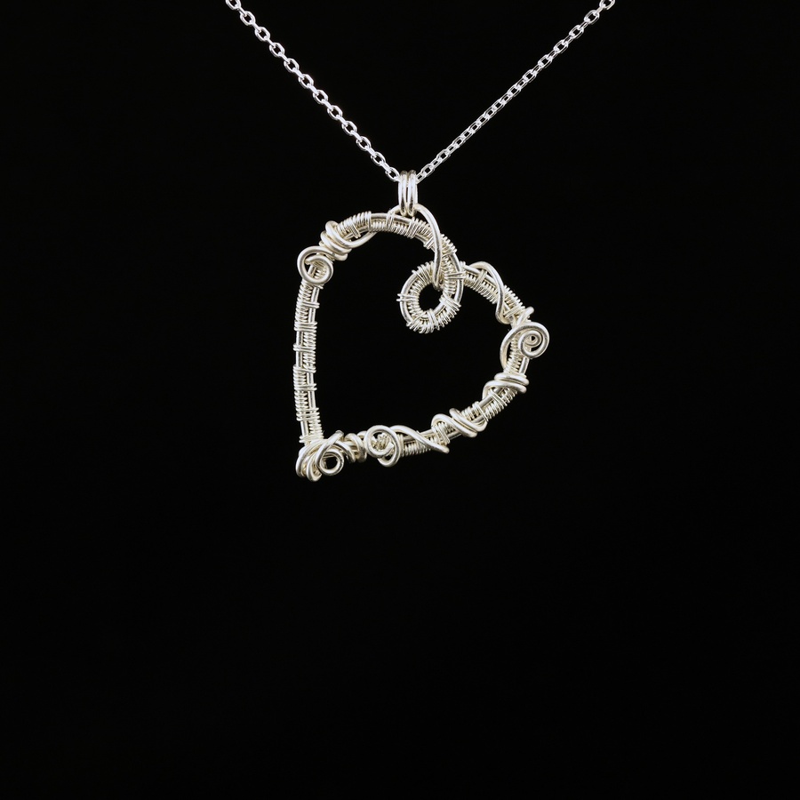 Silver Heart Necklace