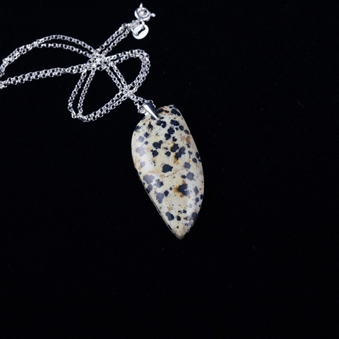 Dalmation Jasper Necklace
