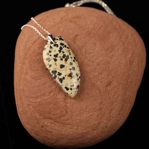 Dalmation Jasper Necklace