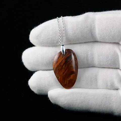 Golden Pietersite Necklace