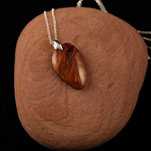Golden Pietersite Necklace