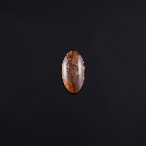 Plume Agate Oval Cabochon