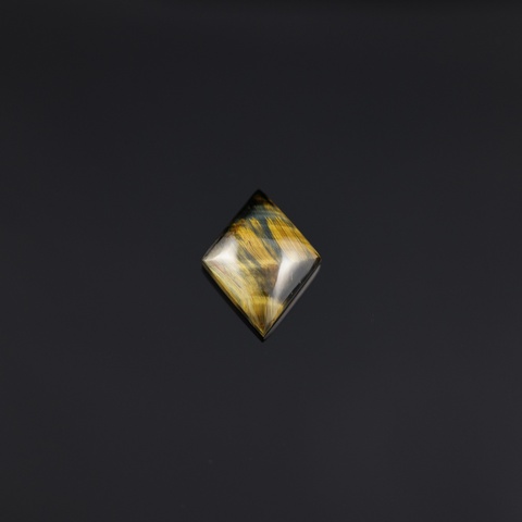 Tigers Eye Diamond Cabochon