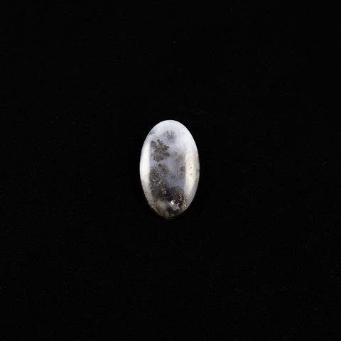 Medicine Bow Plume Agate Oval Cabochon