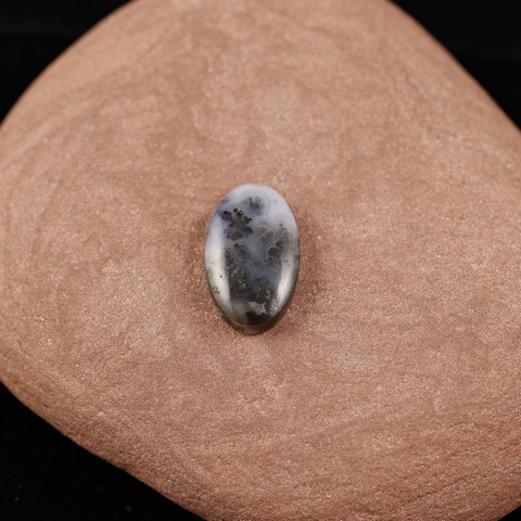 Medicine Bow Plume Agate Oval Cabochon
