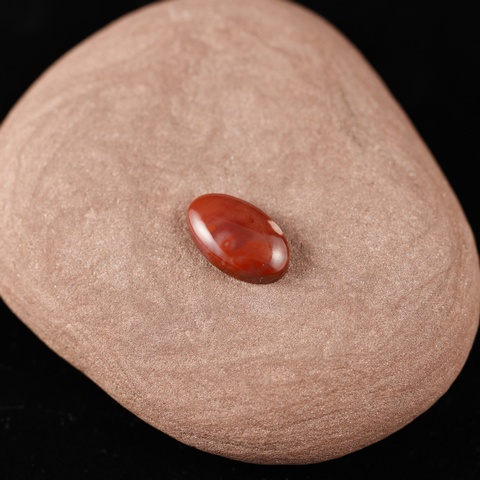 Red Mookaite Oval Cabochon
