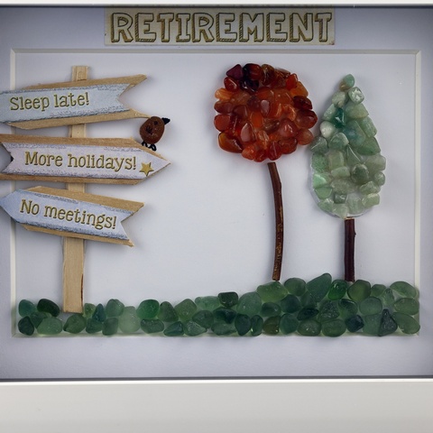Retirement Gift 3D Picture