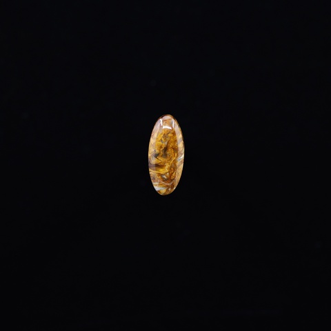 Golden Pietersite Oval Cabochon