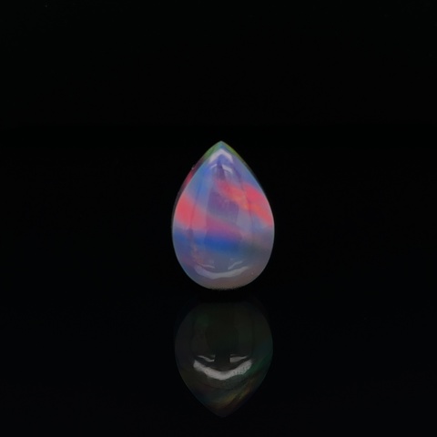 Aurora Opal Teardrop Cabochon