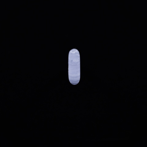 Blue Lace Agate Rectangle Cabochon