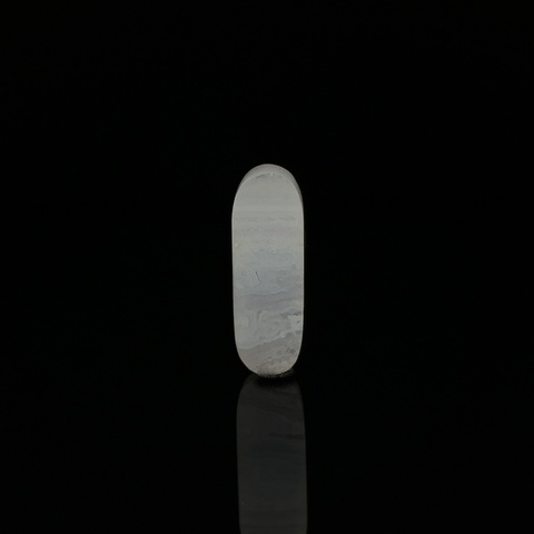 Blue Lace Agate Rectangle Cabochon