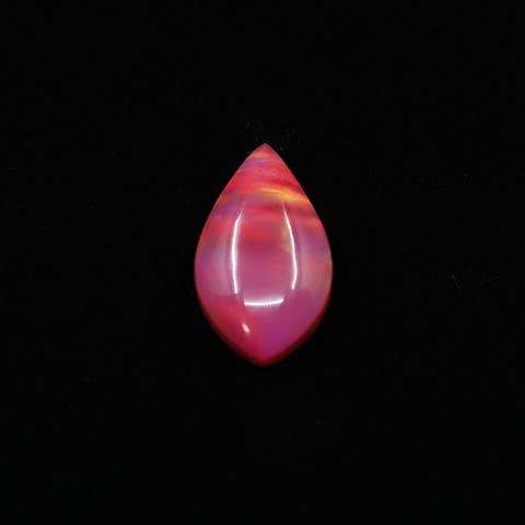 Aurora Opal Red Teardrop Cabochon