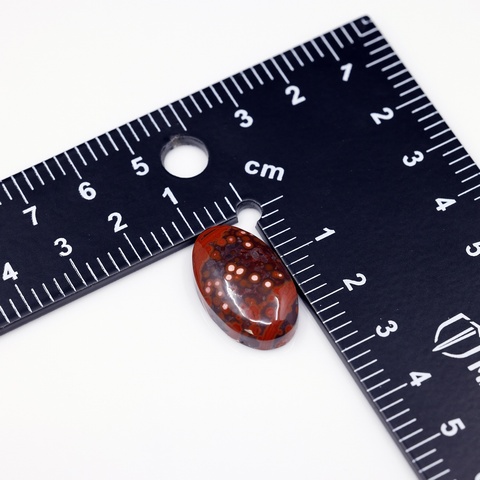 Poppy Jasper Oval Cabochon