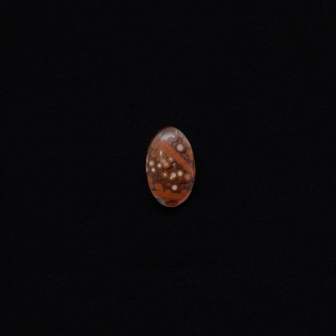 Poppy Jasper Oval Cabochon