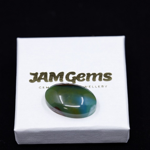 Gem Silica Oval Cabochon