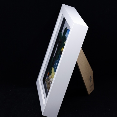 Caribbean Sunrise 3D Quill Art Picture