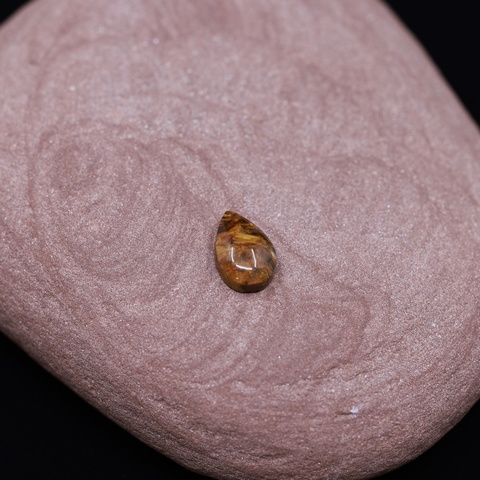 Golden Pietersite Small Teardrop Cabochon