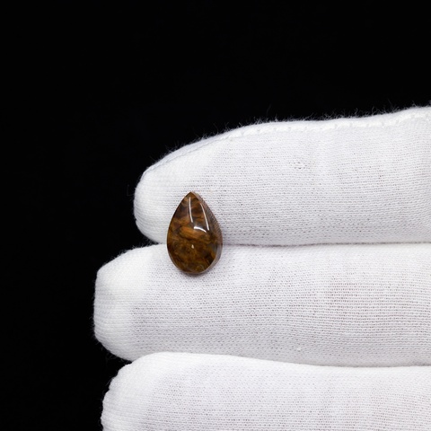 Golden Pietersite Small Teardrop Cabochon