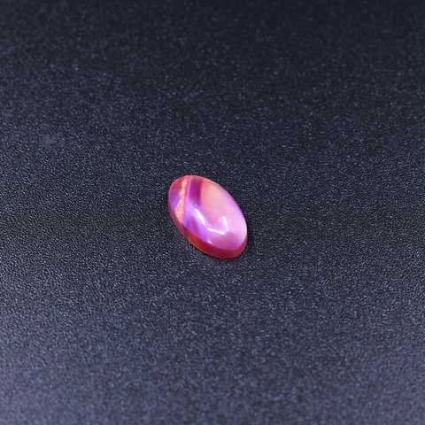 Aurora Opal Small Red Oval Cabochon
