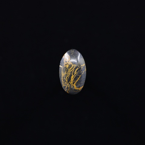 Iron Buffalo Oval Cabochon