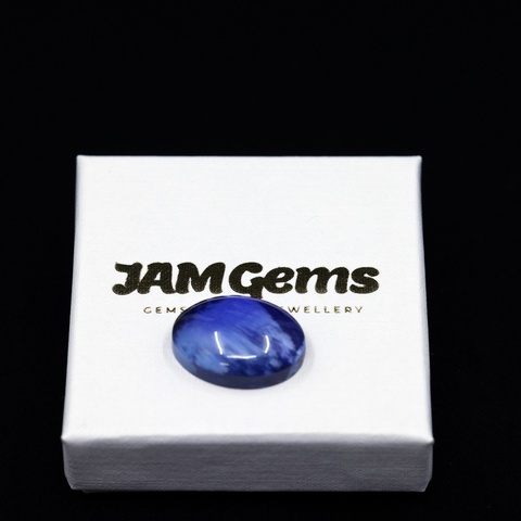 Blue Bridewell Stone Oval Cabochon