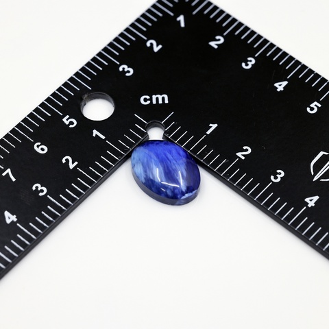 Blue Bridewell Stone Oval Cabochon