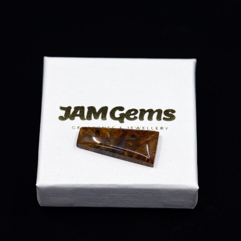 Golden Flame Pietersite Freeform Cabochon