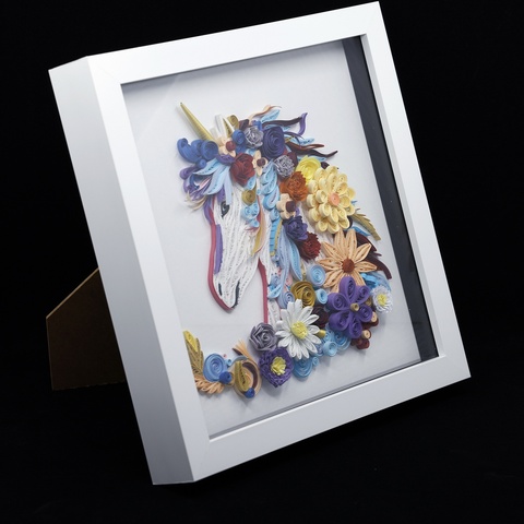 Magical Floral Unicorn