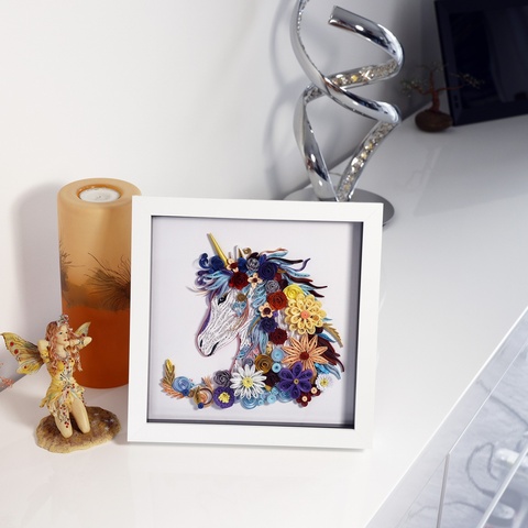 Magical Floral Unicorn