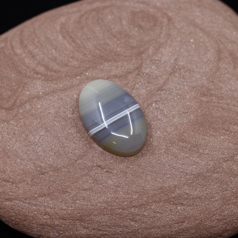Banded Agate Oval Cabochon