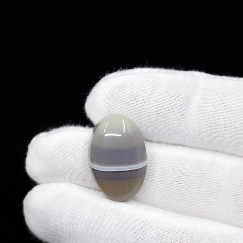 Banded Agate Oval Cabochon