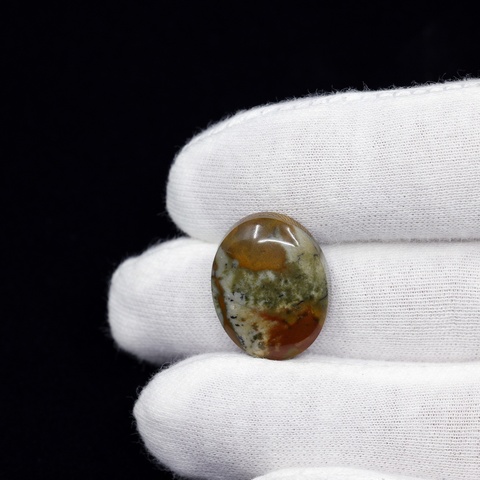 Rocky Butte Jasper Oval Cabochon