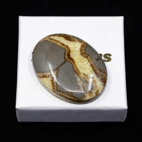 Large Septarian Nodule Oval Cabochon