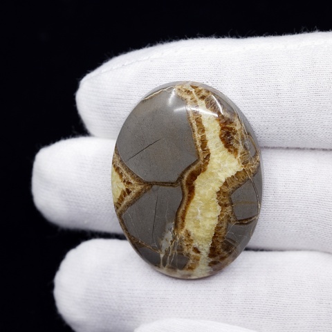 Large Septarian Nodule Oval Cabochon