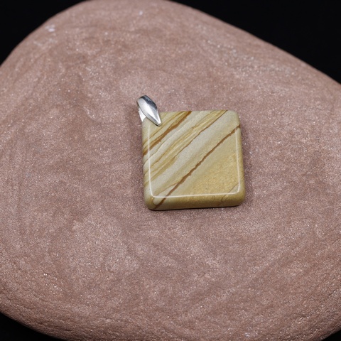 Picture Jasper Natural Stone Pendant