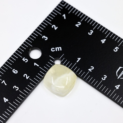 Honeycomb Calcite Square Cushion Cabochon