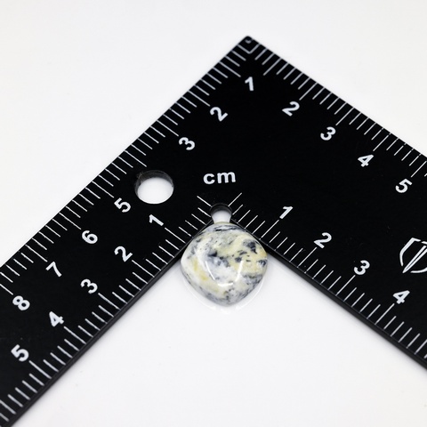 White Buffalo Cushion Cut Cabochon
