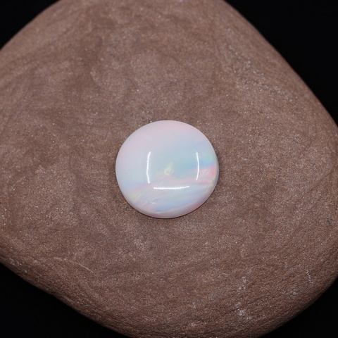 Aurora Opal Round Cabochon