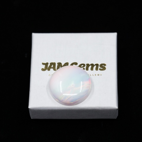 Aurora Opal Round Cabochon