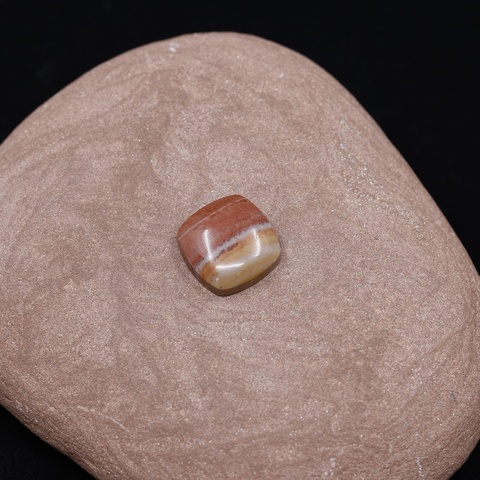 Sunset Jasper Cushion Cut Cabochon