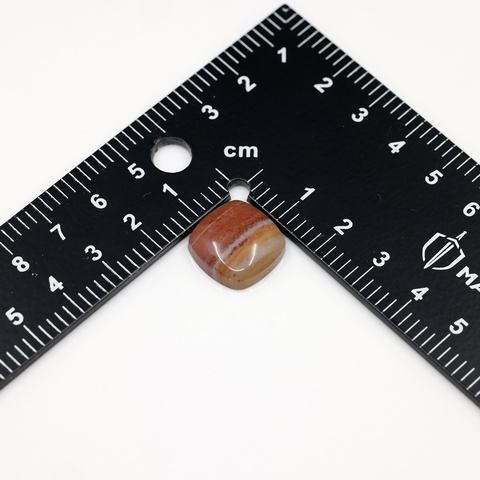 Sunset Jasper Cushion Cut Cabochon